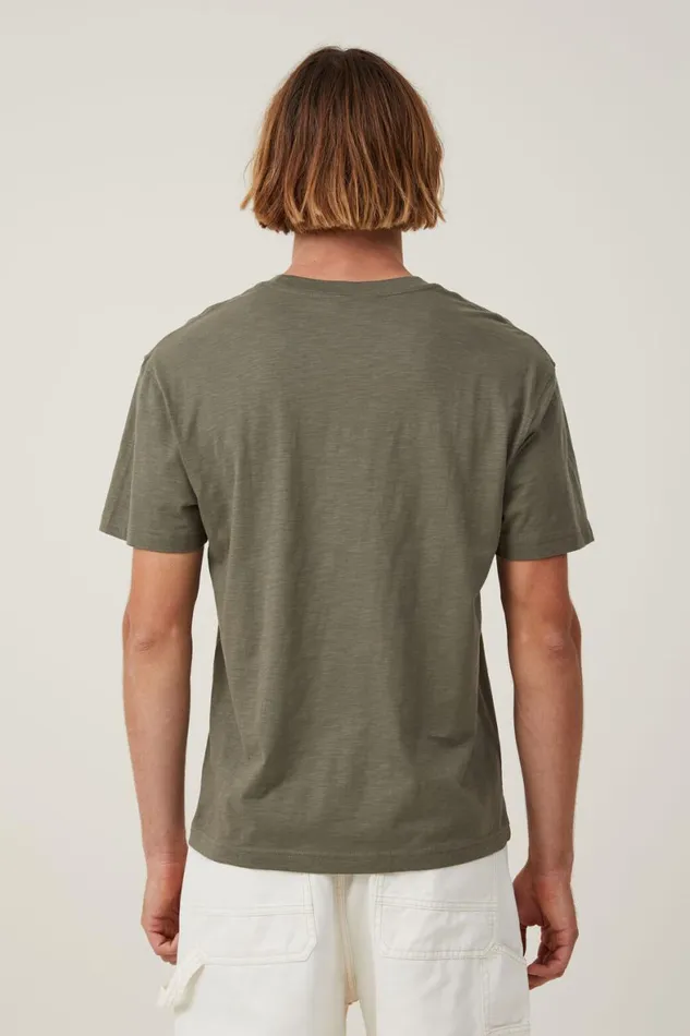 Men Graphic TShirts Cotton On Loose Fit Graphic TShirt Militarywyoming Ranch