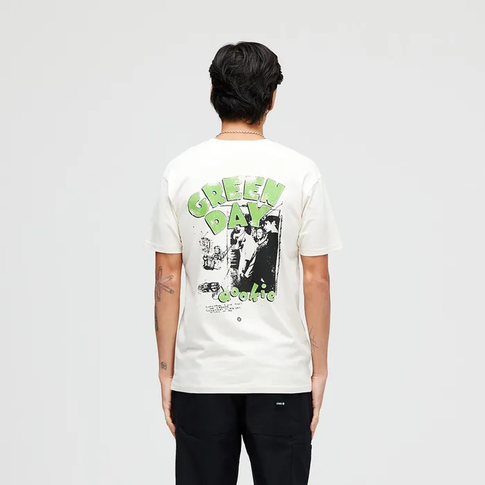 Men Green Day X 1994 TShirt Vintagewhite Stance Graphics