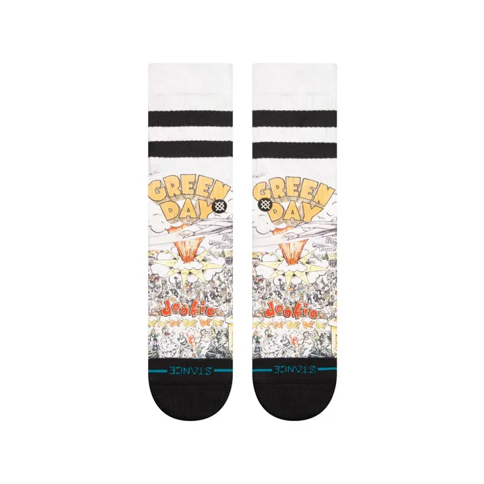 Men Green Day X Basket Case Poly Crew Socks Multi Stance Crew