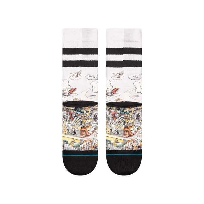Men Green Day X Basket Case Poly Crew Socks Multi Stance Crew