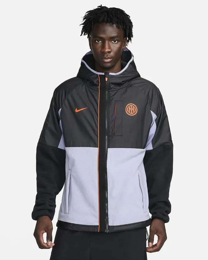 Men Inter Milan Awf Third Blackindigo Hazesafety Orangesafety Orange Nike Jackets