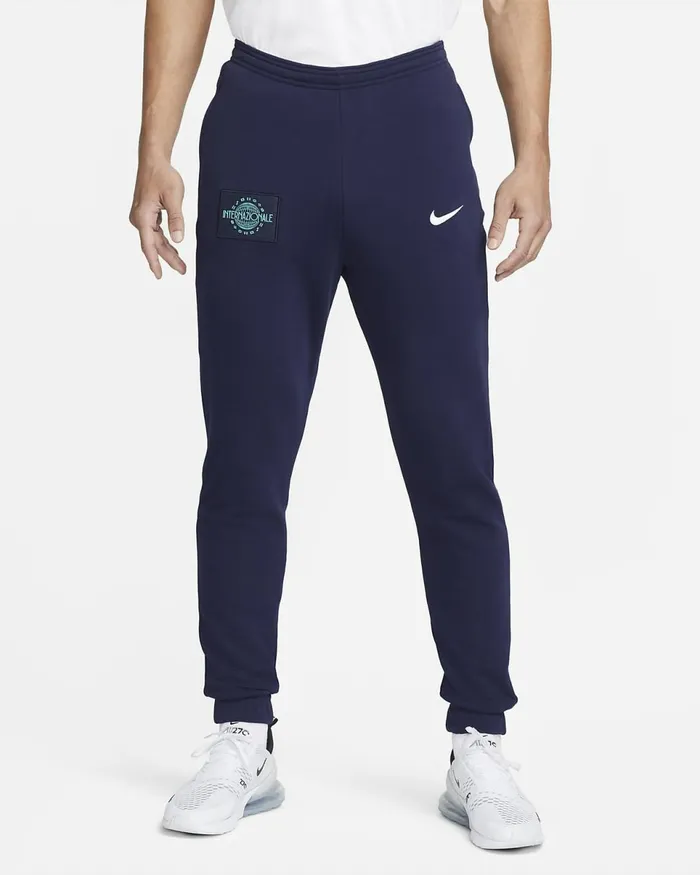 Men Inter Milan Blackened Bluewhite Nike Trousers And Tights