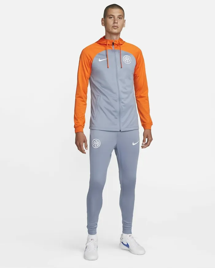 Men Inter Milan Strike Third Ashen Slatesafety Orangewhite Nike Tracksuits