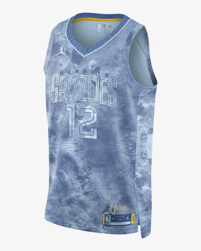 Men Ja Morant Memphis Grizzlies 2023 Select Series Cobalt Tint Nike Kits And Jerseys Men Ja Morant Memphis Grizzlies 2023 Select Series Cobalt Tint Nike Kits And Jerseys