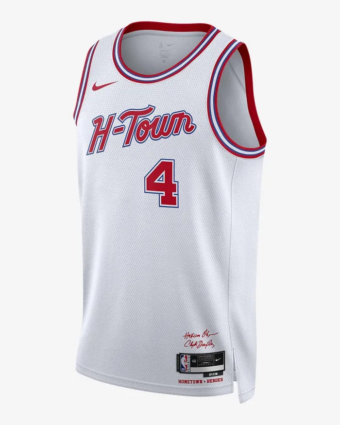 Men Jalen Green Houston Rockets City Edition 202324 White Nike Tops And TShirts Men Jalen Green Houston Rockets City Edition 202324 White Nike Tops And TShirts