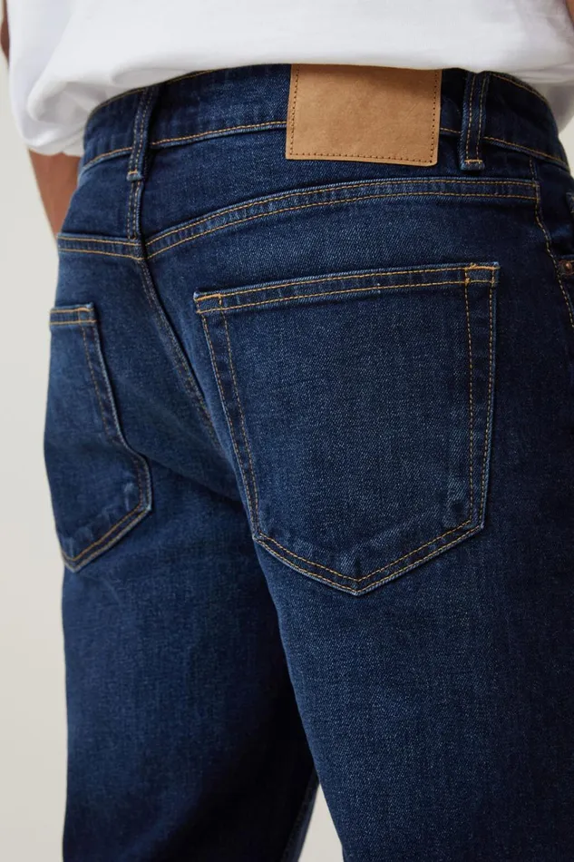 Men Jeans Cotton On Regular Straight Jean Cosmic Blue
