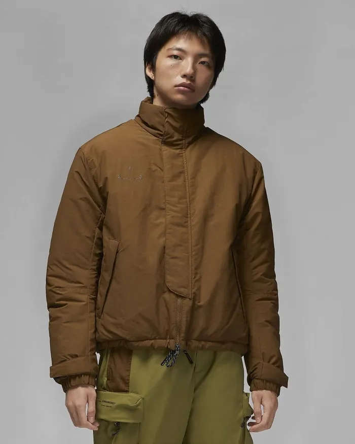 Men Jordan 23 Engineered Light Olive Nike Jackets