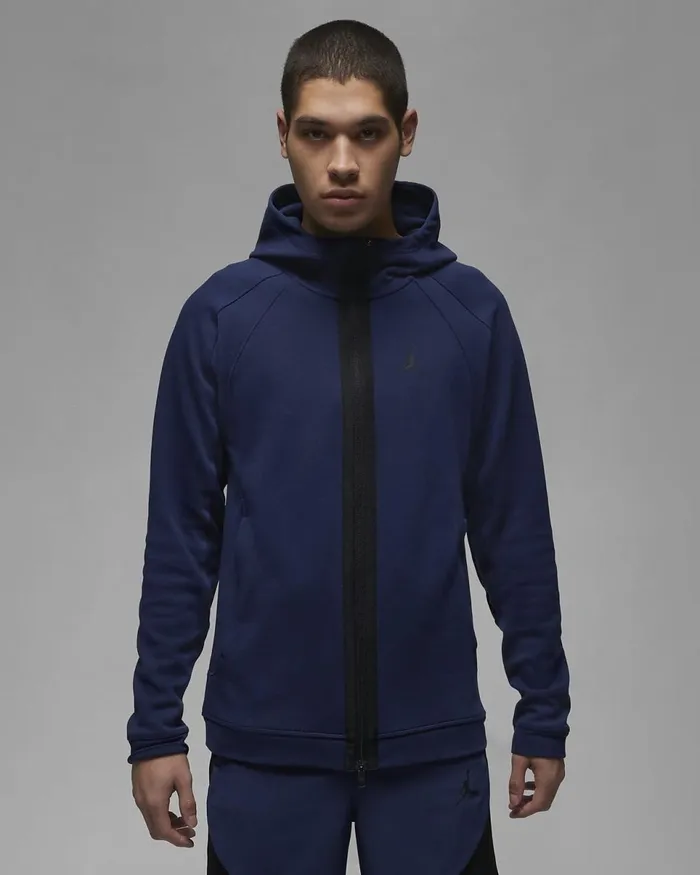 Men Jordan DriFit Sport Midnight Navyblack Nike Hoodies And Sweatshirts