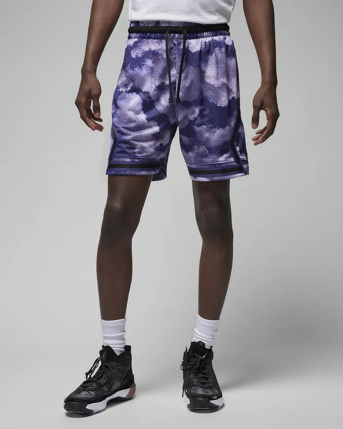 Men Jordan DriFit Sport Sky J Purpleblackblack Nike Shorts