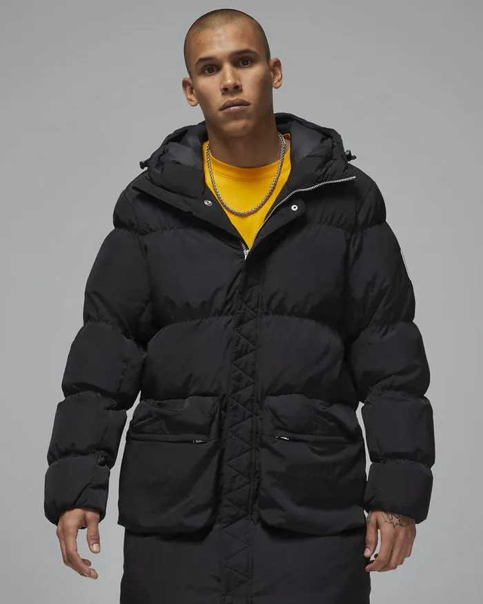 Men Jordan Essential Blackblack Nike Jackets