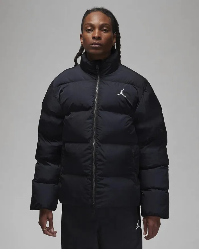 Men Jordan Essentials Blackwhite Nike Jackets