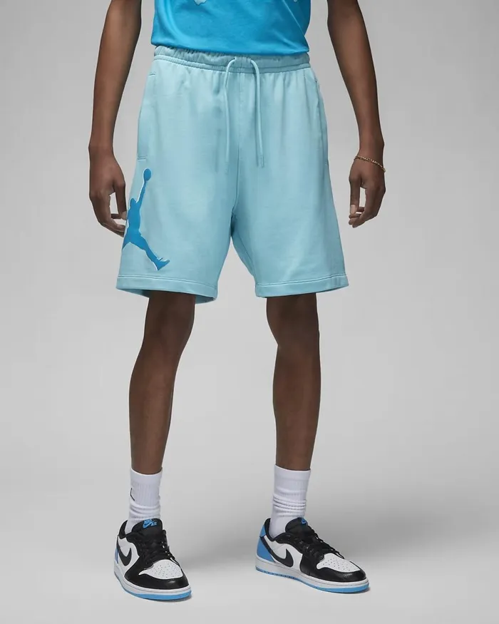 Men Jordan Essentials Bleached Aqua Nike Shorts