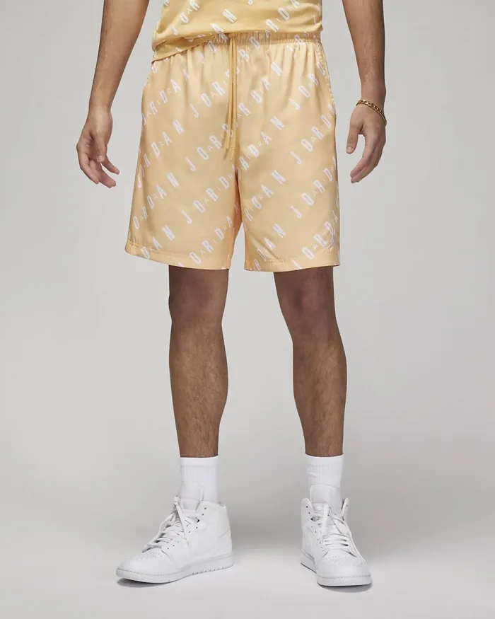 Men Jordan Essentials Celestial Goldwhite Nike Shorts