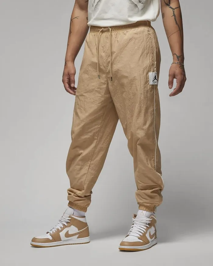 Men Jordan Essentials Desertpale Ivorysail Nike Trousers And Tights