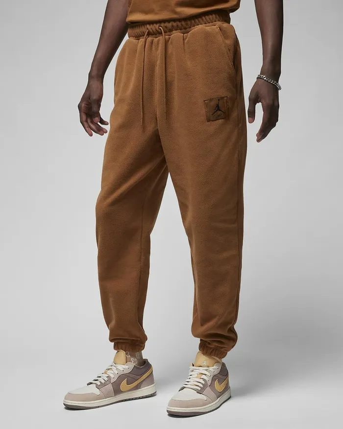 Men Jordan Essentials Light British Tan Nike Trousers And Tights