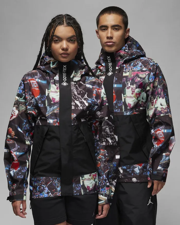 Men Jordan Flight Heritage Black Nike Jackets