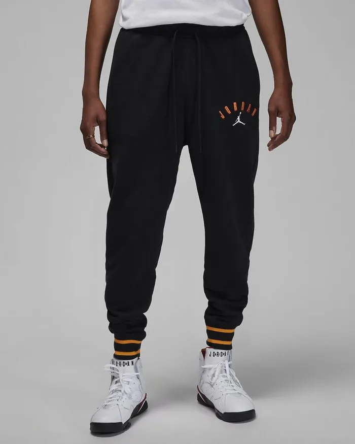 Men Jordan Flight Mvp Black Nike Trousers And Tights