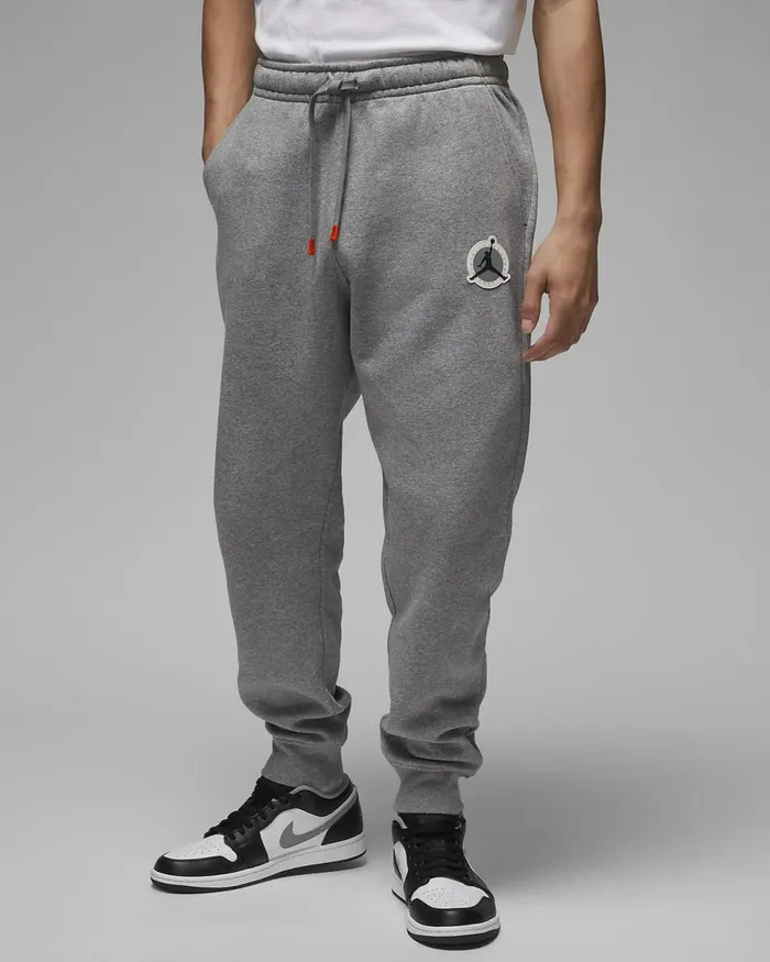 Men Jordan Flight Mvp Carbon Heatherrush Orange Nike Trousers And Tights