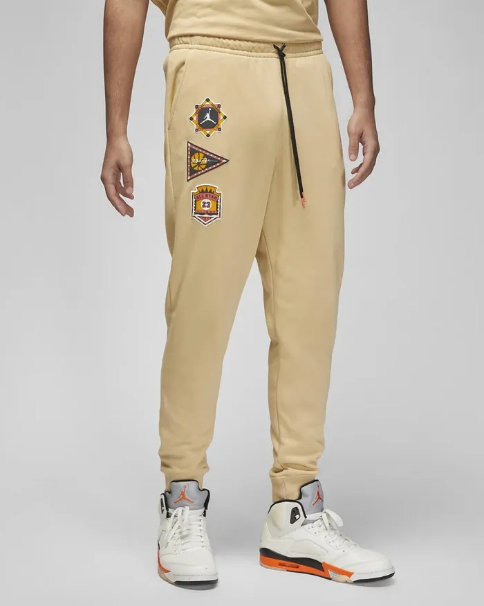 Men Jordan Flight Mvp Sesameoffnoir Nike Trousers And Tights
