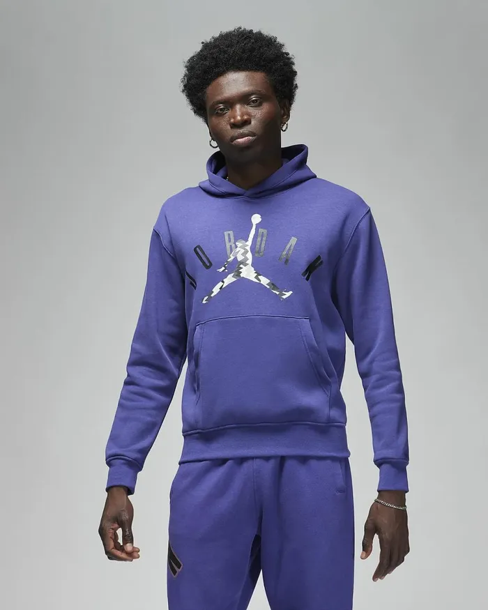 Men Jordan Flight Mvp Sky J Purple Nike Hoodies And Sweatshirts