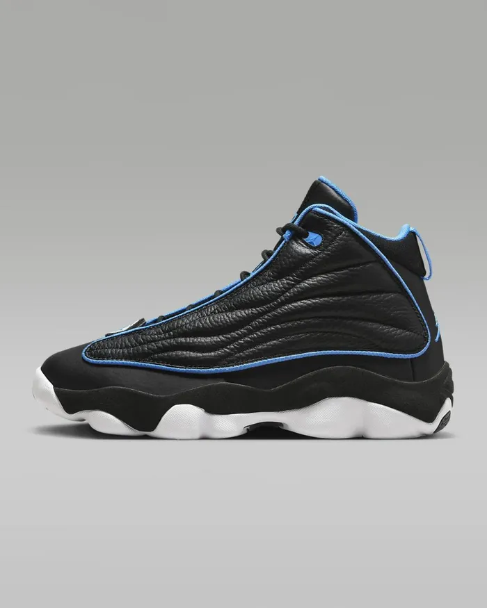 Men Jordan Pro Strong Blackwhiteuniversity Blue Nike Lifestyle