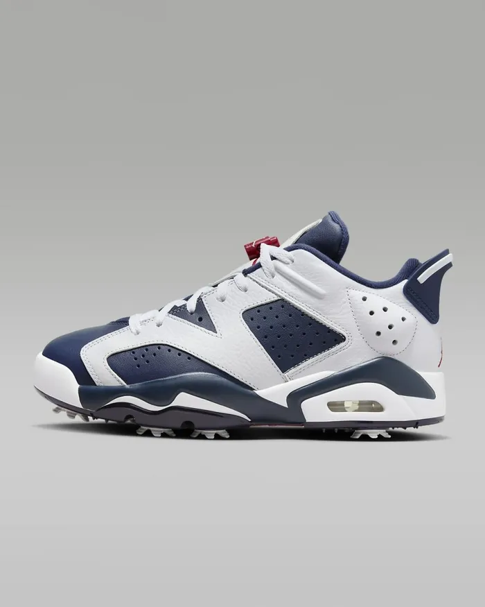 Men Jordan Retro 6 G Whitevarsity Redmidnight Navy Nike Jordan