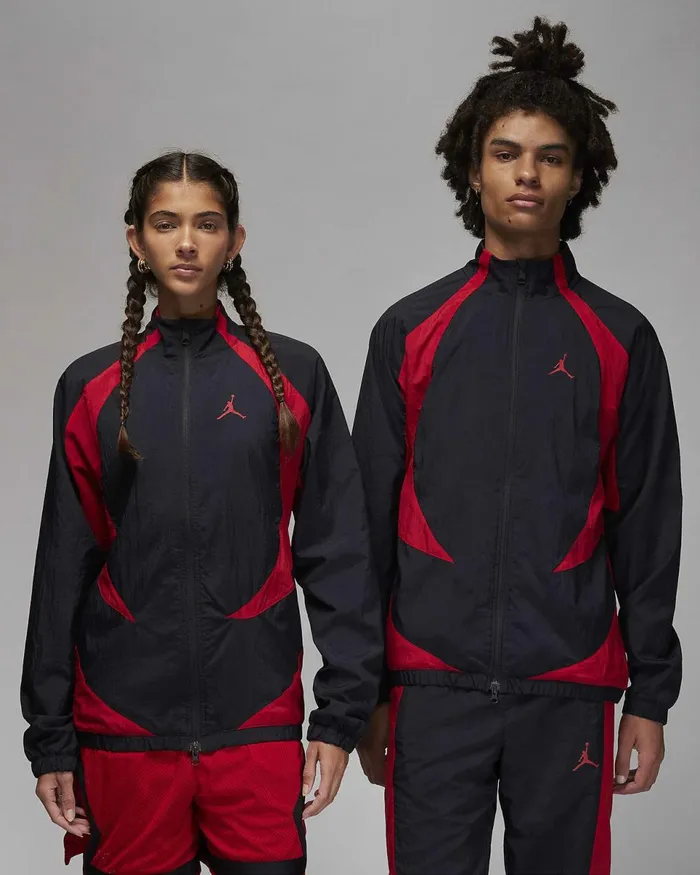 Men Jordan Sport Jam Blackgym Redgym Red Nike Jackets