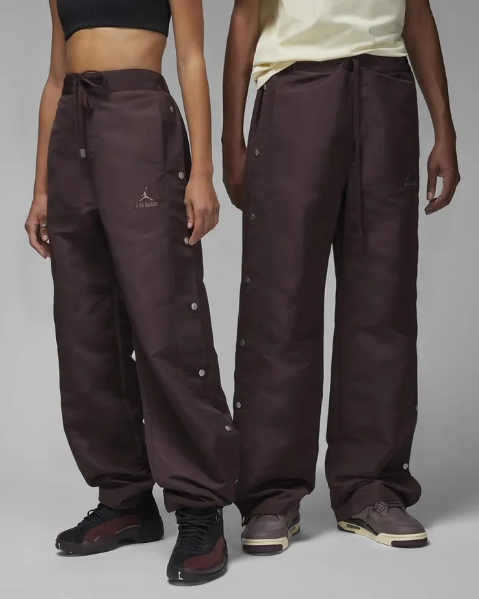 Men Jordan X A Ma Manire Mahogany Nike Trousers And Tights