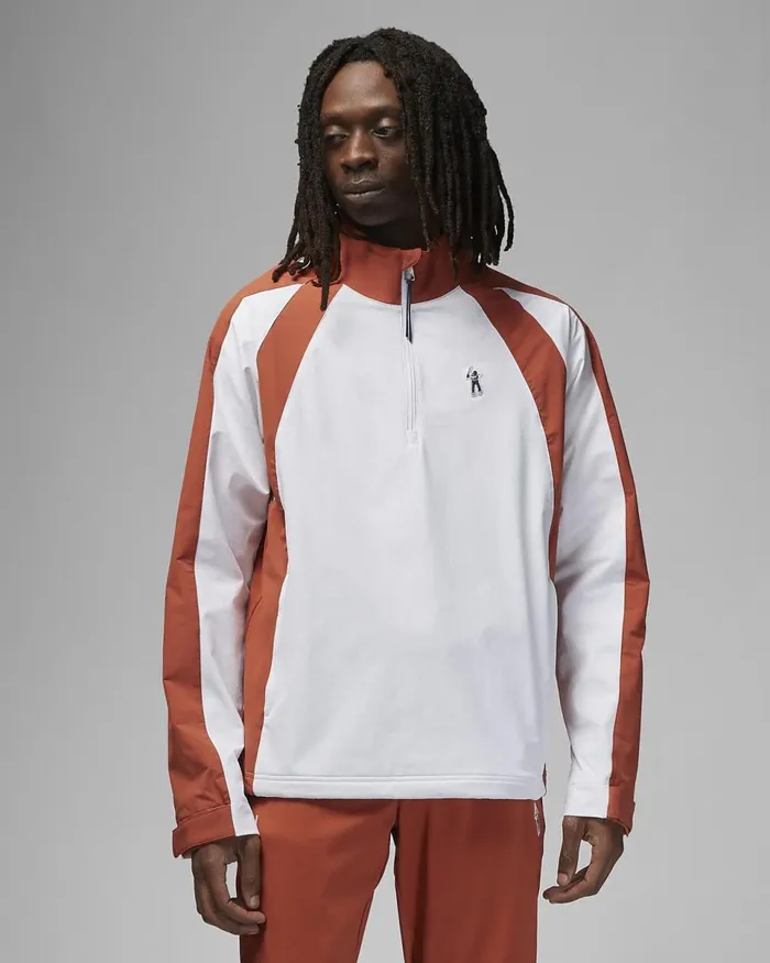 Men Jordan X Eastside Golf Whiteburnt Sunrisemidnight Navy Nike Jackets
