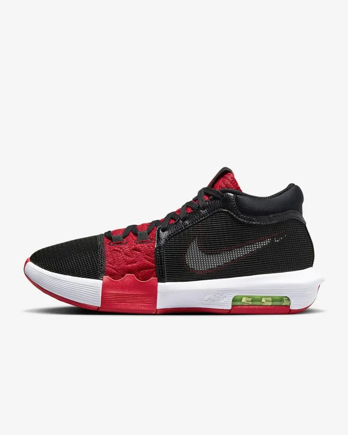 Men Lebron Witness 8 X Faze Clan Blackuniversity Redlime Blastwhite Nike Basketball
