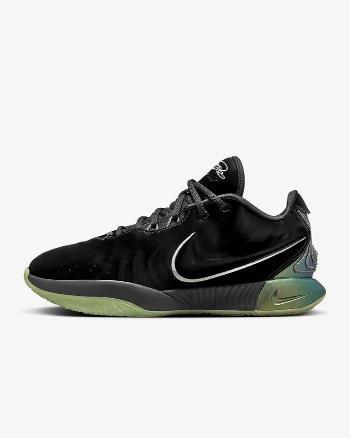 Men Lebron Xxi 039Tahitian039 Blackiron Greyoil Greenmetallic Pewter Nike Basketball Men Lebron Xxi 039Tahitian039 Blackiron Greyoil Greenmetallic Pewter Nike Basketball