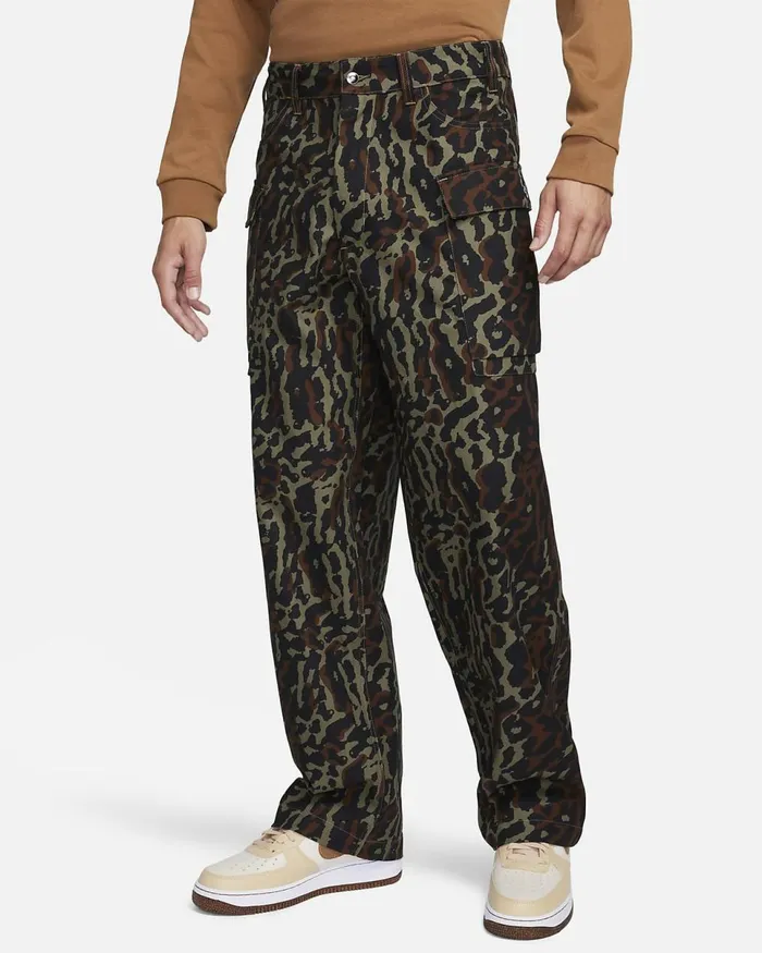 Men Life Medium Oliveblack Nike Trousers And Tights