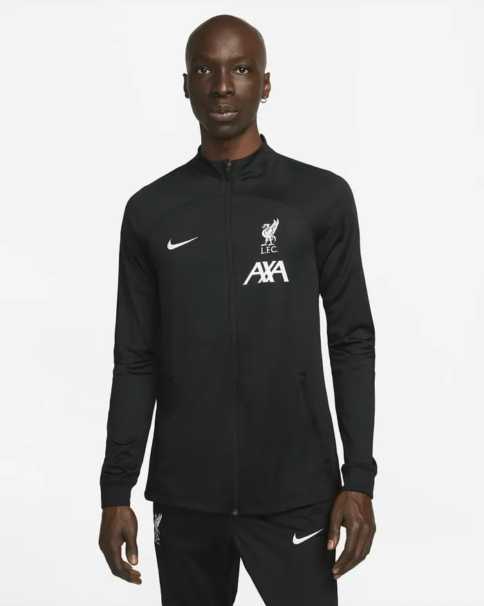 Men Liverpool FC Strike Blackpoison Greenwhitewhite Nike Tracksuits