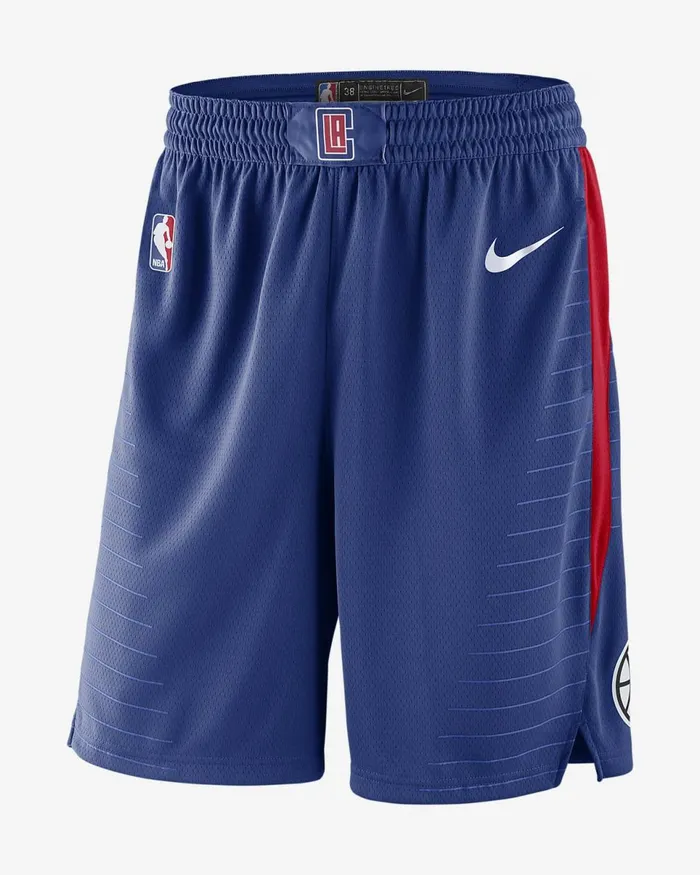 Men Los Angeles Clippers Icon Edition Rush Bluewhiteuniversity Redwhite Nike Shorts Men Los Angeles Clippers Icon Edition Rush Bluewhiteuniversity Redwhite Nike Shorts