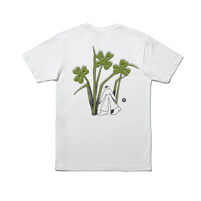 Men Lucky Rainbow TShirt White Stance Graphics