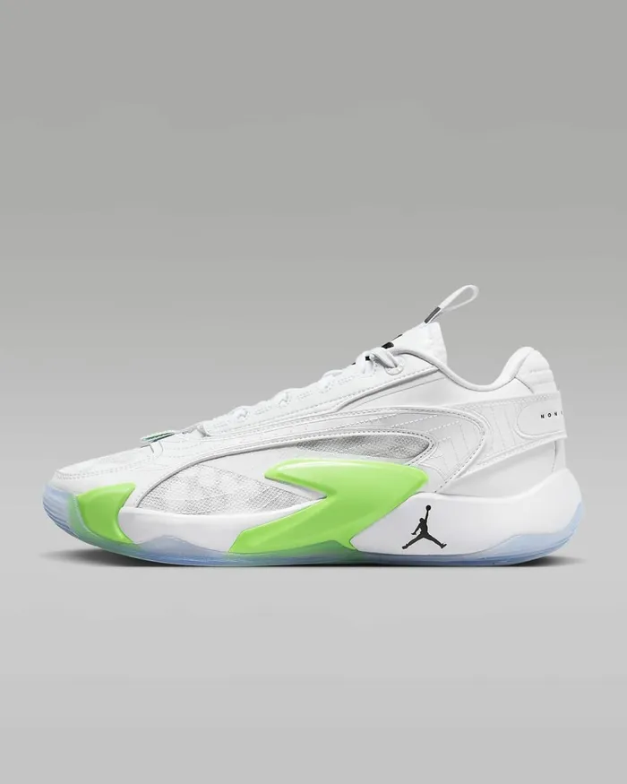 Men Luka 2 039Trick Shot039 Whitegreen Strikeblack Nike Basketball