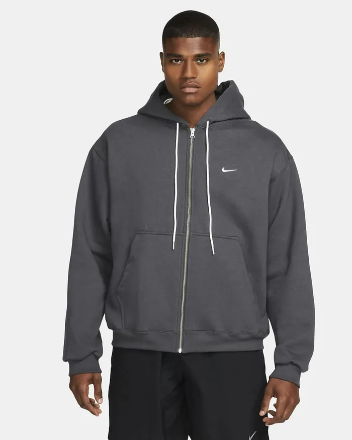 Men Made In The Usa Dark Smoke Greywhite Nike Hoodies And Sweatshirts