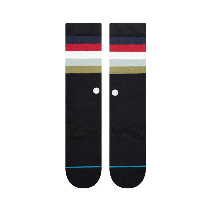 Men Maliboo Crew Socks Blackfade Stance Crew
