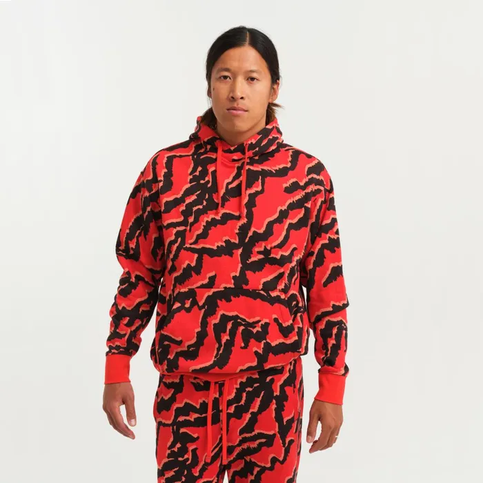 Men Mercury Hoodie Red Stance Sweatshirts and Hoodies