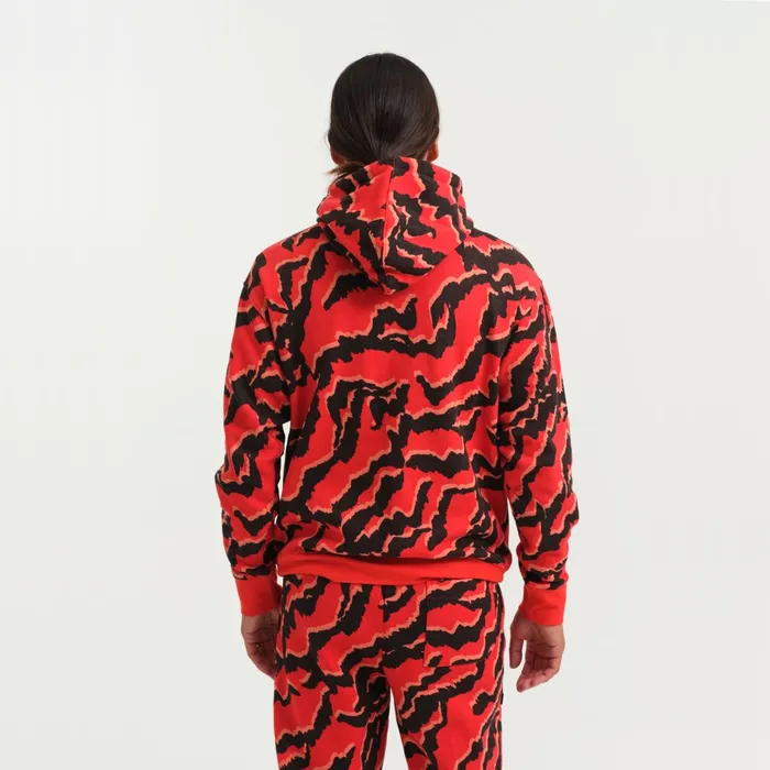 Men Mercury Hoodie Red Stance Sweatshirts and Hoodies