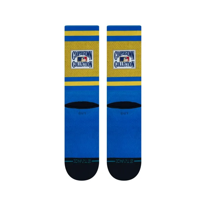 Men MLB X Cooperstown Collection Poly Crew Socks Milwaukee Brewers 8211 Multi Stance Crew Men MLB X Cooperstown Collection Poly Crew Socks Milwaukee Brewers 8211 Multi Stance Crew