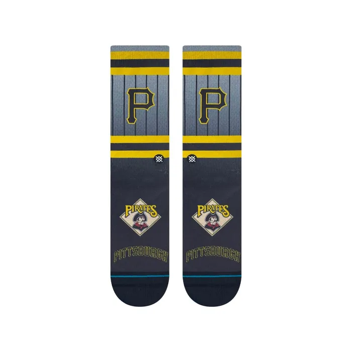 Men MLB X Cooperstown Collection Poly Crew Socks Pittsburgh Pirates 8211 Multi Stance Crew Men MLB X Cooperstown Collection Poly Crew Socks Pittsburgh Pirates 8211 Multi Stance Crew