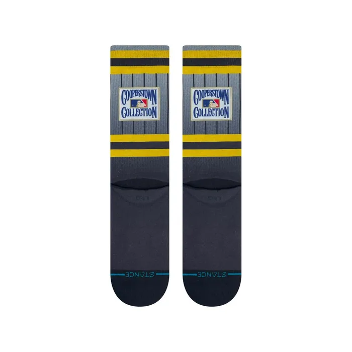 Men MLB X Cooperstown Collection Poly Crew Socks Pittsburgh Pirates 8211 Multi Stance Crew Men MLB X Cooperstown Collection Poly Crew Socks Pittsburgh Pirates 8211 Multi Stance Crew