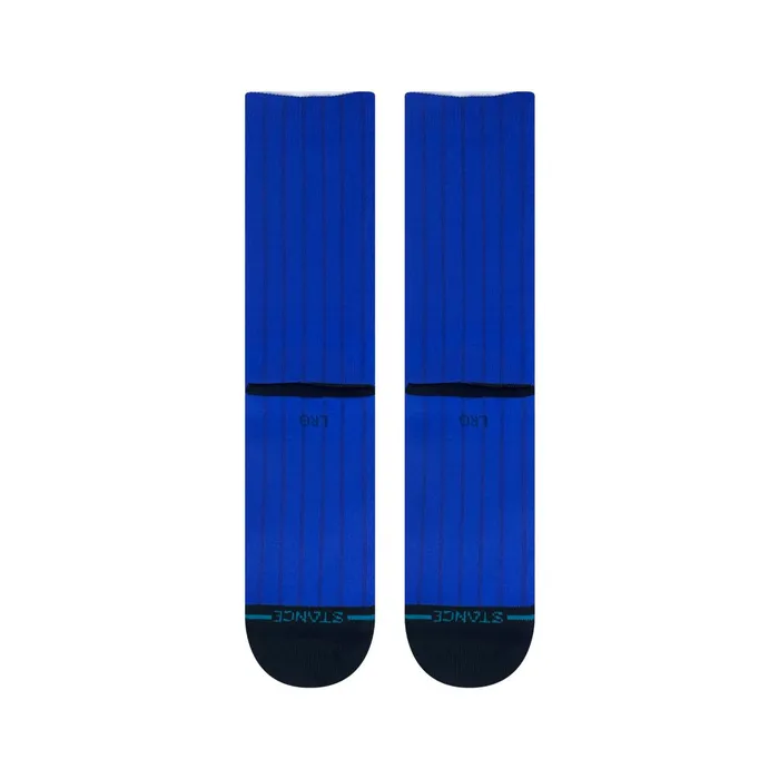 Men NBA X 2024 City Edition Poly Crew Socks New York Knicks Stance Crew