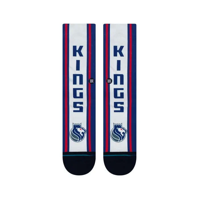 Men NBA X 2024 City Edition Poly Crew Socks Sacramento Kings Stance Crew