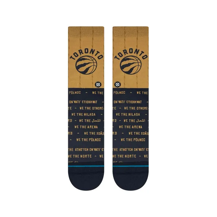 Men NBA X 2024 City Edition Poly Crew Socks Toronto Raptors Stance Crew