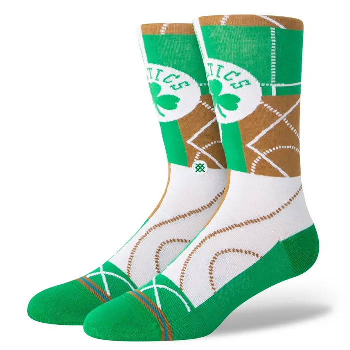 Men NBA Zone Crew Socks Boston Celtics Stance Crew