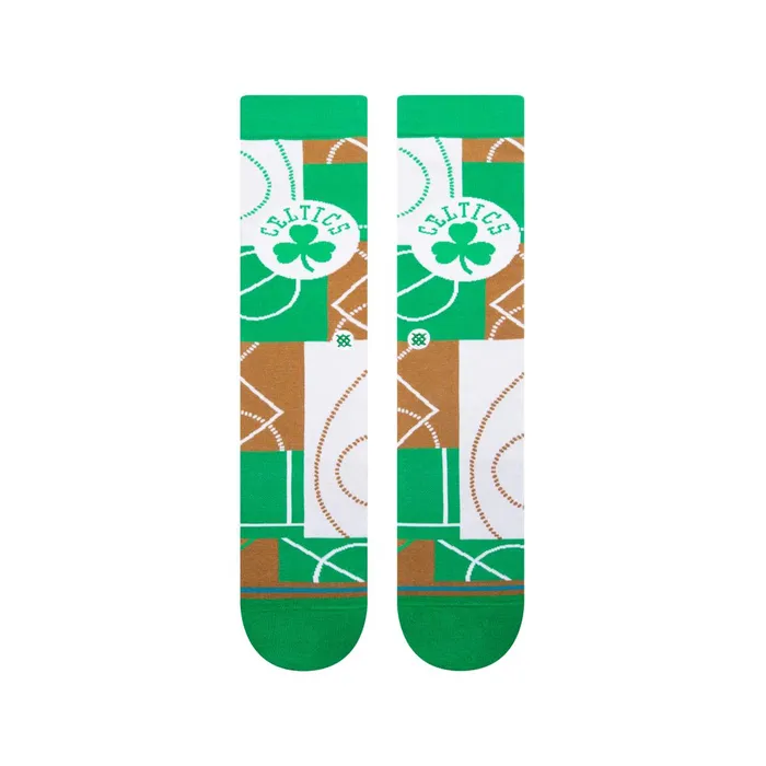 Men NBA Zone Crew Socks Boston Celtics Stance Crew