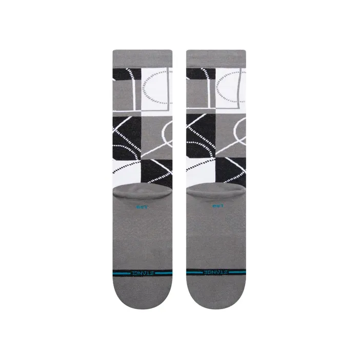 Men NBA Zone Crew Socks Brooklyn Nets Stance Crew