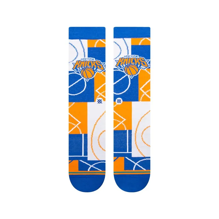 Men NBA Zone Crew Socks New York Knicks Stance Crew